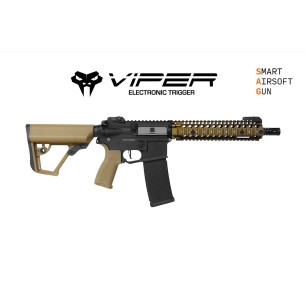 Evolution International - Réplique AEG Recon 3.0 Viper MK18 Mod. 1 BB - Noir et Tan