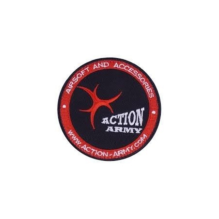 Action Army - Patch Action army Rouge Et Noir