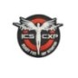 ICS - Patch - Noir Et Rouge