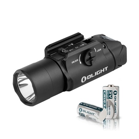 OLIGHT - PL Turbo Valkyrie | Lampe tactique longue portée 515 mètres - Noir