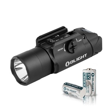 OLIGHT - PL Turbo Valkyrie | Lampe tactique longue portée 515 mètres - Noir