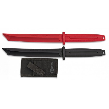 K25 - Couteau D'entraînement De Type Tanto - Rouge