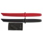 K25 - Couteau D'entraînement De Type Tanto - Rouge