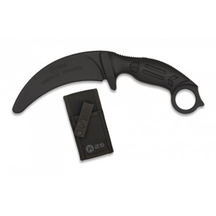 K25 - Couteau D'entraînement De Type Karambit - Noir