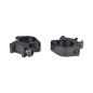 Js Tactical - Anneaux de montage bas 30mm Noirs pour rails picatinny