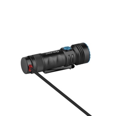 Olight - Seeker 4 Mini | Mini lampe torche LED et Éclairage UV - Noir