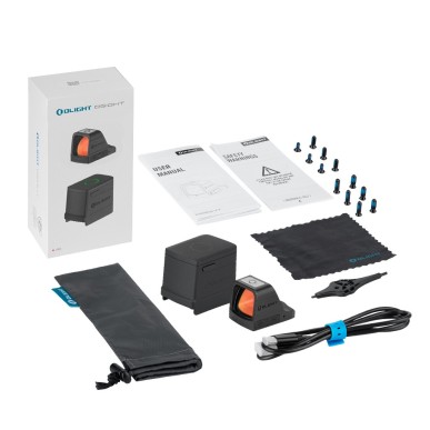 Olight - Osight | Optique RMR 3 MOA avec capuchon de chargement magnétique - Point rouge / Noir