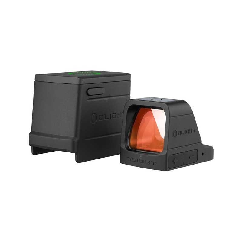 Olight - Osight | Optique RMR 3 MOA avec capuchon de chargement magnétique - Point rouge / Noir