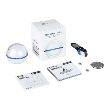 Olight - Sphère | Lampe boule LED Multicolores contrôlable via application - Bleu