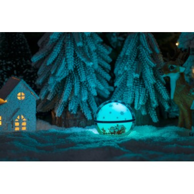 Olight - Sphère | Lampe boule LED Multicolores contrôlable via application - Bleu