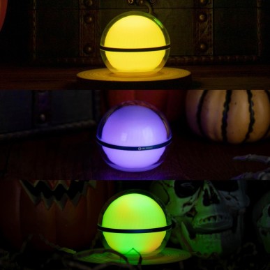 Olight - Sphère | Lampe boule LED Multicolores contrôlable via application - Bleu