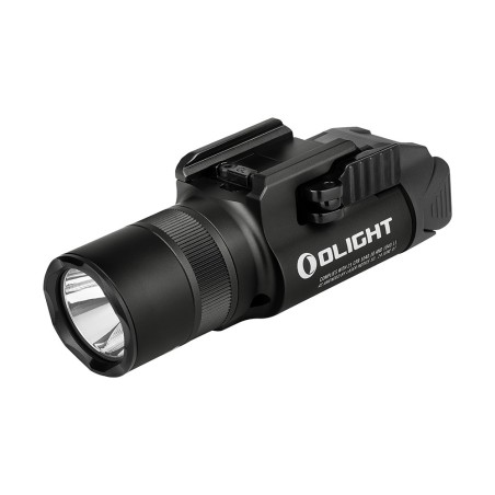 Olight - Baldr Pro R | Lampe tactique avec laser vert & 1350 lumens LED - Noir