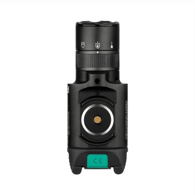 Olight - Baldr Pro R | Lampe tactique avec laser vert & 1350 lumens LED - Noir