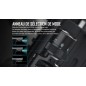Olight - Baldr Pro R | Lampe tactique avec laser vert & 1350 lumens LED - Noir