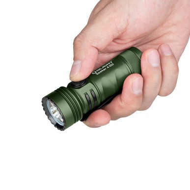 Olight - Seeker 4 Mini | Mini Lampe Torche LED Et Eclairage UV 1200 Lumens - Vert Od