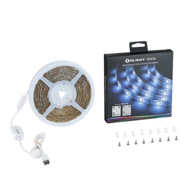 Olight - Ostrip | Ruban Led USB 5m multicolore controlé par APP