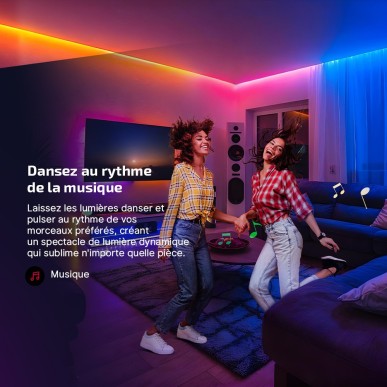 Olight - Ostrip | Ruban Led USB 5m multicolore controlé par APP