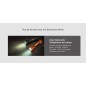 Olight - Seeker 4 Pro | Lampe Torche LED Ultra Puissante 4600 Lumens - Orange