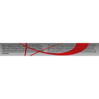 ASG - Batterie LiPo 7.4V 1300mAh 25C - Tamiya - 1 bâton