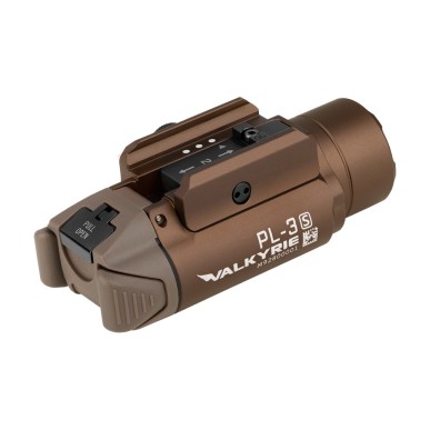 Olight PL-3S Valkyrie Tan – Lampe tactique 1000 lumens pour rail Picatinny
