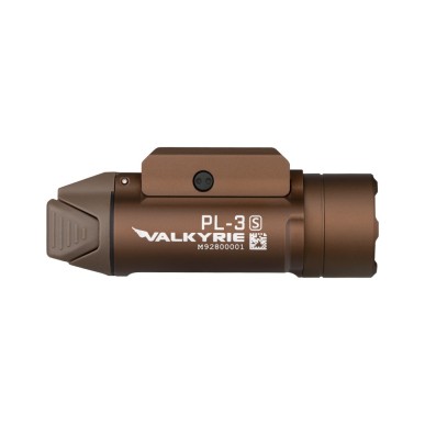 Olight PL-3S Valkyrie Tan – Lampe tactique 1000 lumens pour rail Picatinny