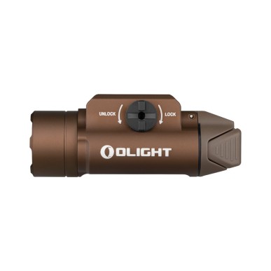 Olight PL-3S Valkyrie Tan – Lampe tactique 1000 lumens pour rail Picatinny
