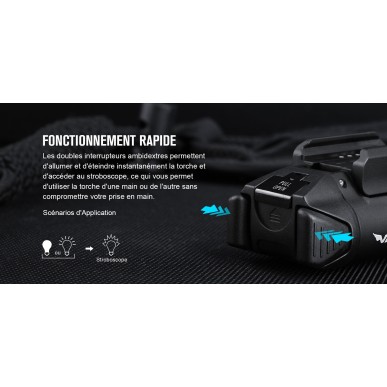 Olight PL-3S Valkyrie Tan – Lampe tactique 1000 lumens pour rail Picatinny