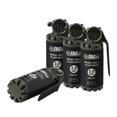 TAGinn FBG-4 – Grenade Flash à main 120 dB pour airsoft