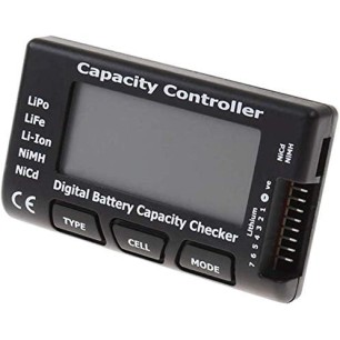 CellMeter 7- Testeur digital de Batterie LiPo, LiFe, Li-Ion, NiMH et NiCd.
