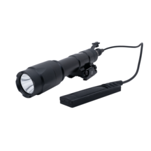 ASG - Lampe Tactique Avec Bouton Déporte Strike Système WL1080 - Noir