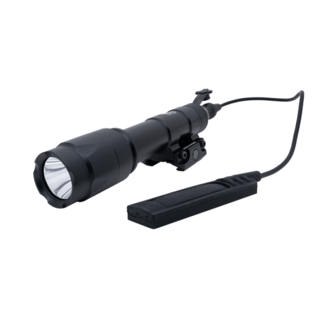 ASG - Lampe Tactique Avec Bouton Déporte Strike Système WL1080 - Noir