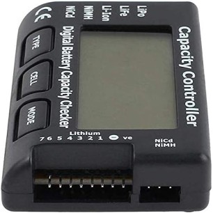 CellMeter 7- Testeur digital de Batterie LiPo, LiFe, Li-Ion, NiMH et NiCd.