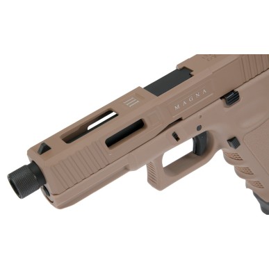 Secutor - Réplique de poing GBB Gladius Magna III Co2 - Tan