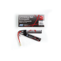 ASG - Batterie LiPo 7.4V 1300mAh 25C - Tamiya - 2 bâtons ASG - Batterie LiPo 7.4V 1300mAh 25C - Tamiya - 2 bâtons