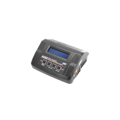 ASG - Chargeur de Batterie A680 LiPo, Lilon, LiFe et LiHV. - Noir