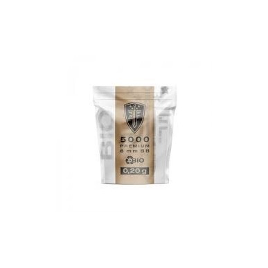 ELITE FORCE - Billes Elite Force Biodégradable Blanche 0.20g X 5000 bbs