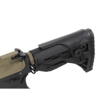 Saigo Defense - Réplique fusil d'assaut AEG Kenji Zero Fighter 3 Combo - Noir et Tan