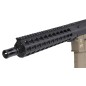 Saigo Defense - Réplique fusil d'assaut AEG Kenji Zero Fighter 1 Combo - Noir et Tan