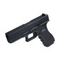 Saigo Defense - Réplique de poing GBB MK1 Co2 Blowback Metal Slide - Noir