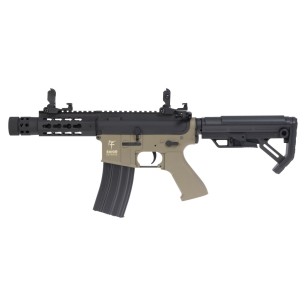 Saigo Defense - Réplique fusil d'assaut AEG Kenji Short S - Noir et Tan
