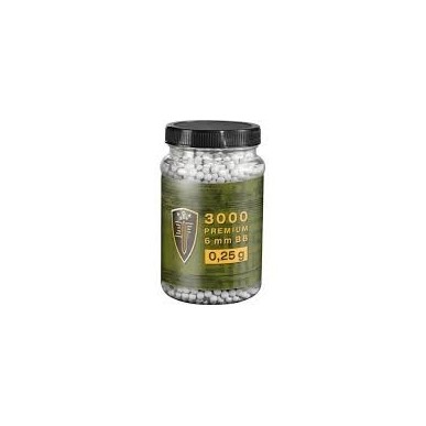 ELITE FORCE - Billes Elite Force Blanche 0.25g X 3000 bbs