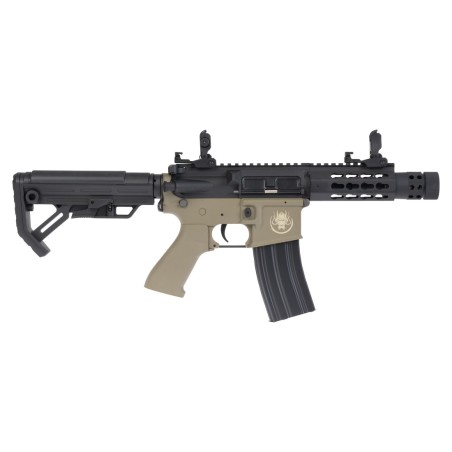 Saigo Defense - Réplique fusil d'assaut AEG Kenji Short S - Noir et Tan
