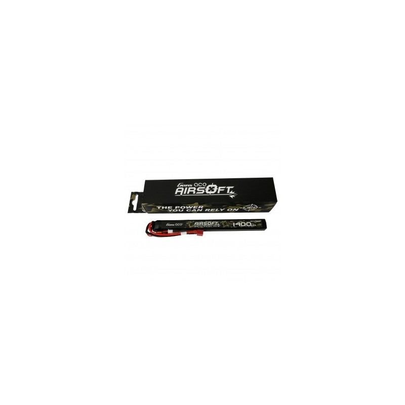 GENS - Batterie Lipo 11.1V 1400mAh 25C - T-Deans - 1 bâton GENS - Batterie Lipo 11.1V 1400mAh 25C - T-Deans - 1 bâton