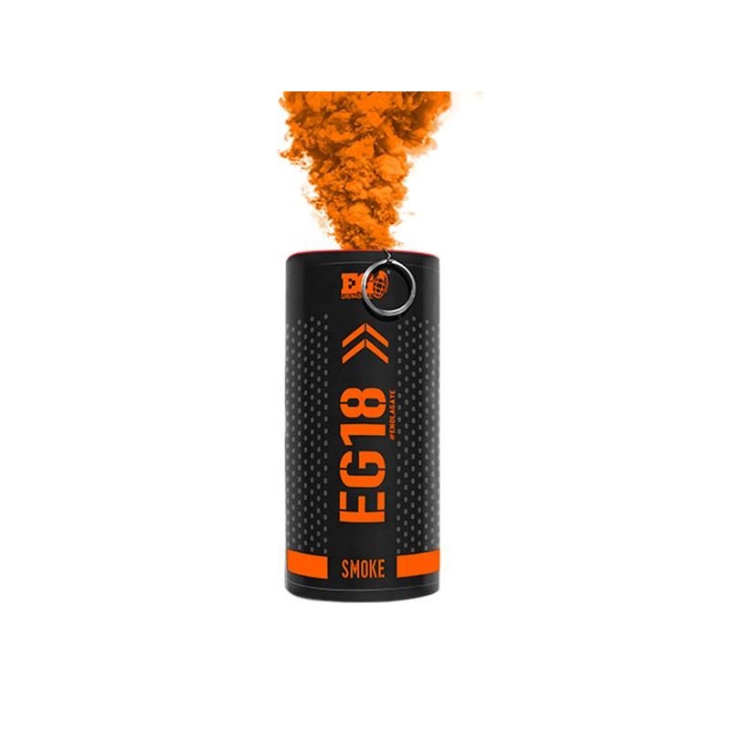 ENOLA GAYE - Fumigène à goupille EG 18 Orange