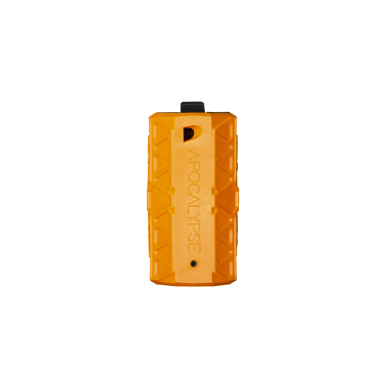 ASG - Grenade à gaz réutilisable Storm Apocalypse 155 billes - Orange
