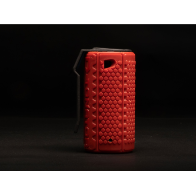 ASG - Grenade à gaz Réutilisable D-Tonator Rouge 150 Billes - Rouge
