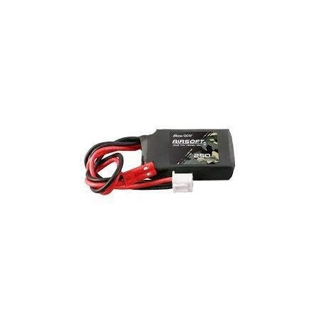 GENS - Batterie Lipo 7.4V 250mAh 35C - Mini Tamiya - spécial hpa