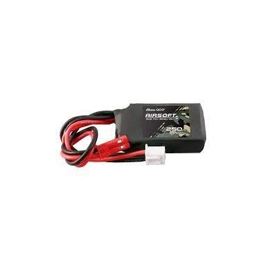 GENS - Batterie Lipo 7.4V 250mAh 35C - Mini Tamiya - spécial hpa