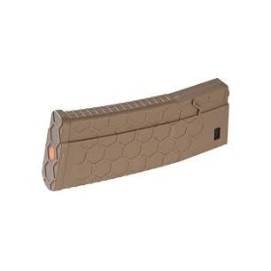 NUPROL - Chargeur Tan H-MAG Mid-Cap M4 Polymère 140 Billes