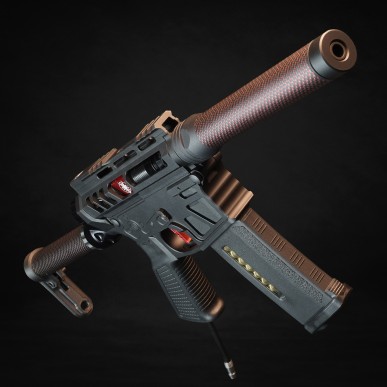 Wolverine - Réplique HPA Heretic Labs Article III - Noir et Rouge